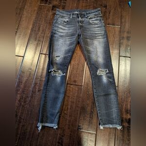 R13 Distressed Skinny Jean · Approx. Size 27